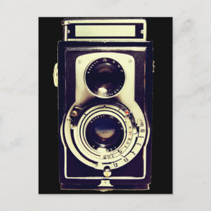 Vintage Camera Postcard