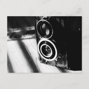 Vintage Camera Postcard