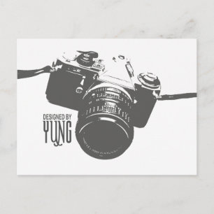 Vintage Camera Postcard