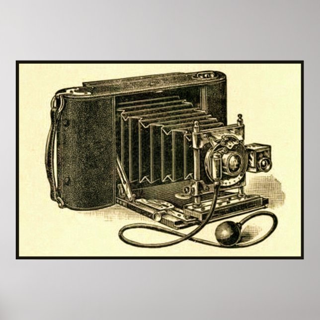 Vintage Camera Poster (Front)