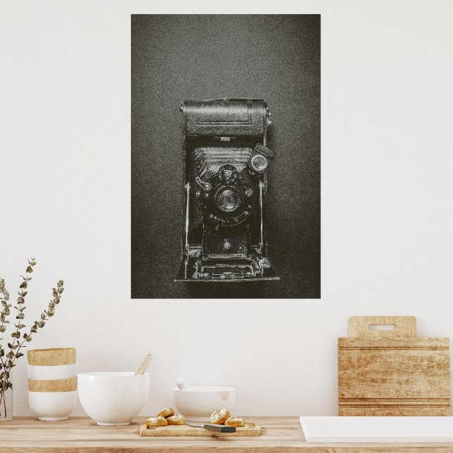 Vintage Camera  Poster (Kitchen)