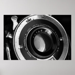 Vintage Camera Poster