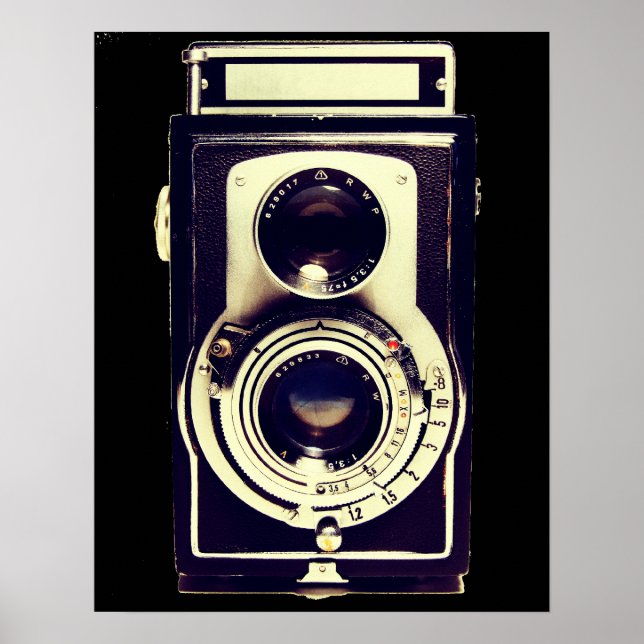 Vintage Camera Poster (Front)