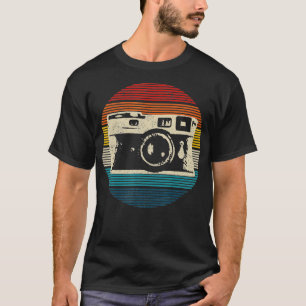 Vintage Camera Retro Photography Photographer Gift T-Shirt