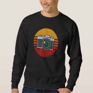 Vintage Camera Retro Photography  Photographer Sweatshirt