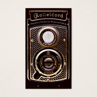 Vintage camera rolleicord art deco