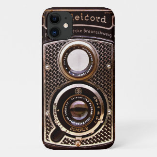 Vintage camera rolleicord art deco Case-Mate iPhone case