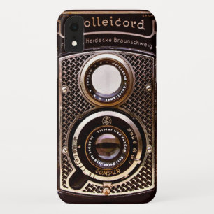 Vintage camera rolleicord art deco Case-Mate iPhone case