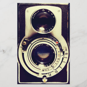 Vintage Camera Stationery