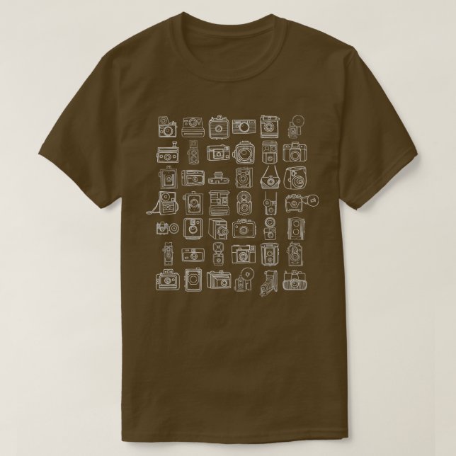 Vintage Camera  T-Shirt (Design Front)