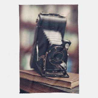 Vintage Camera Tea Towel