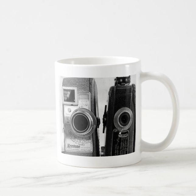 Vintage Cameras Coffee Mug (Right)
