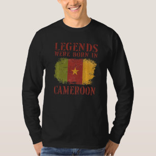 Vintage Cameroonian Flag Cameroon T-Shirt