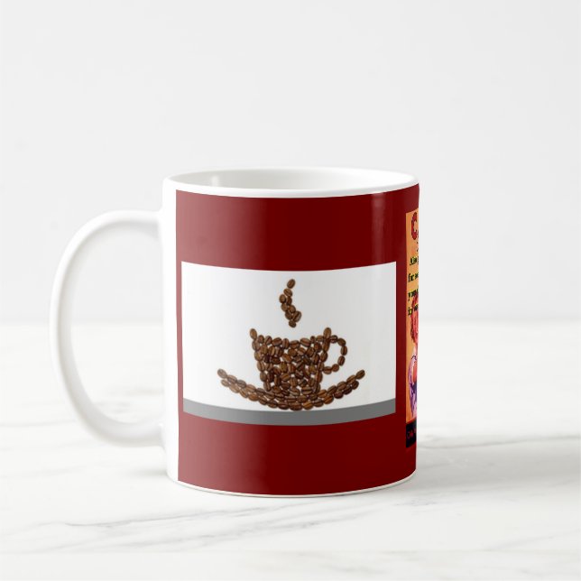 "Vintage Camp coffee" Coffee Mug (Left)