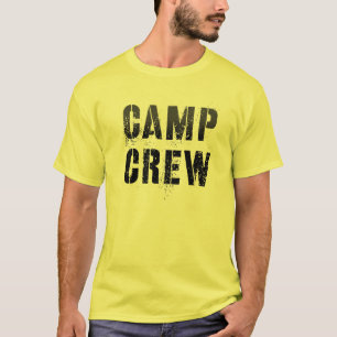 Vintage CAMP CREW Summer Staff Counselor Teacher M T-Shirt