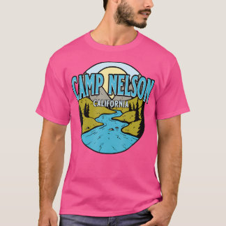 Vintage Camp Nelson California River Valley Souven T-Shirt