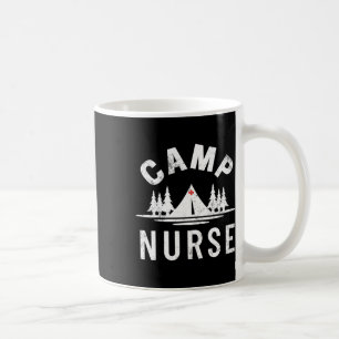 Vintage Camp Nurse Outdoor Summer Camping  Coffee Mug