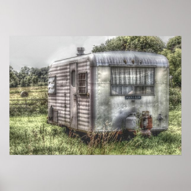 Vintage Camper Poster (Front)