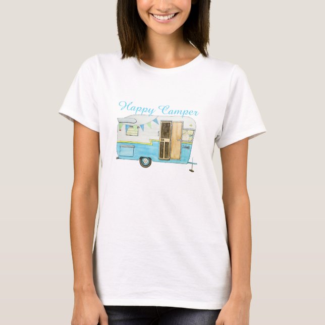 Vintage Camper Women's Tee (Front)