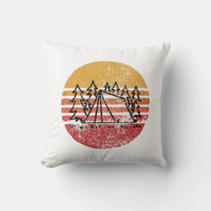 Vintage Camping Cushion
