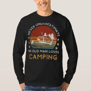 Vintage Camping Love Tee: Natures Wisdom! (49 char T-Shirt