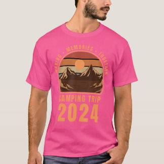 Vintage Camping Matching Family Camper Group Campi T-Shirt