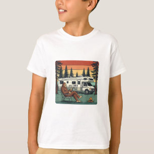 Vintage Camping Motorhome RV Bigfoot Adventure T-Shirt