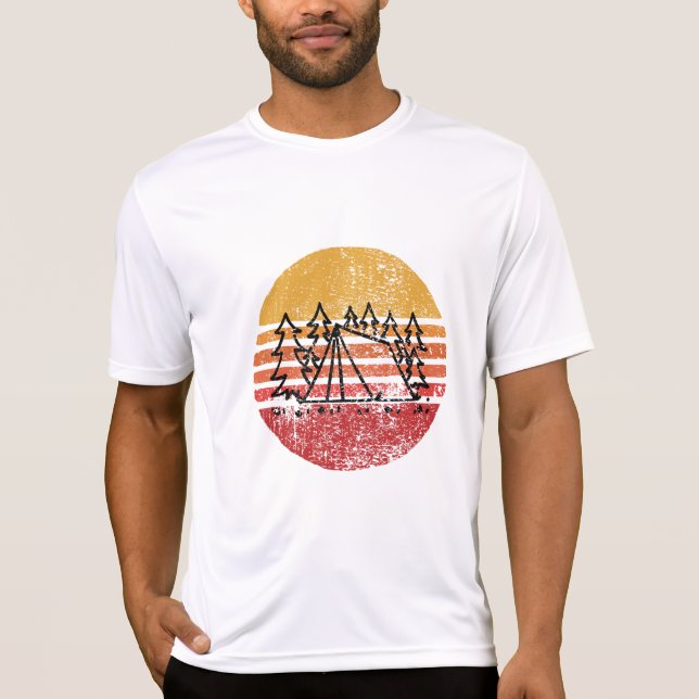 Vintage Camping T-Shirt (Front)