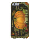 Vintage Can Label Art, Butterfly Pumpkin Vegetable