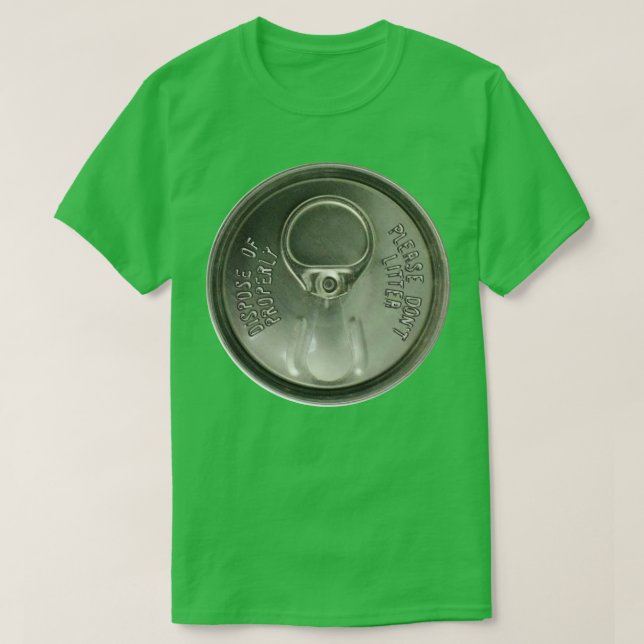 Vintage Can PullTab T-Shirt (Design Front)