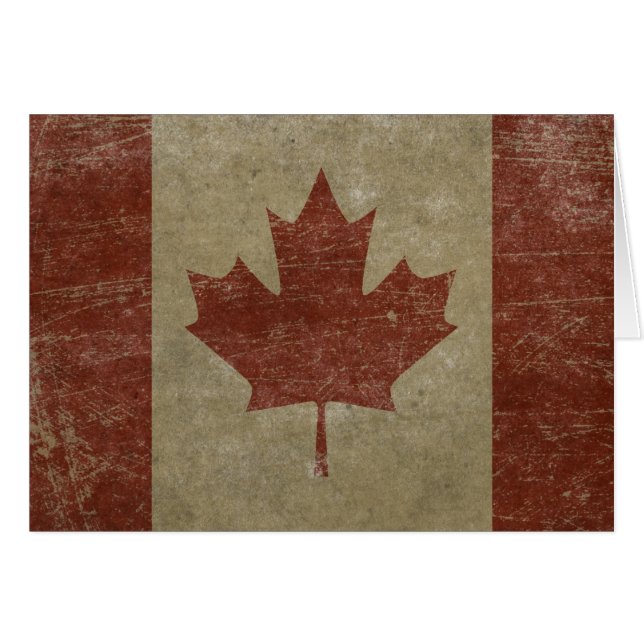 Vintage Canada Flag (Front Horizontal)