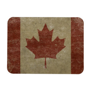 Vintage Canada Flag Magnet
