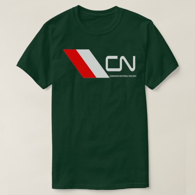 Vintage Canadian National Railways 2 T-Shirt (Design Front)