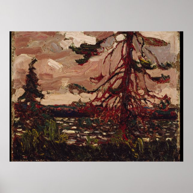 Vintage Canadian Tom Thomson Landscape Pine Tree Poster (Front)