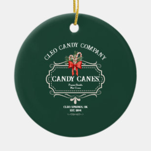 Vintage Candy Co. ornament