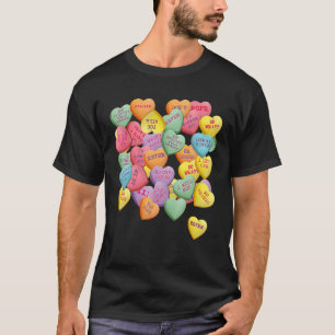 Vintage Candy Conversation Hearts for Anti Valenti T-Shirt