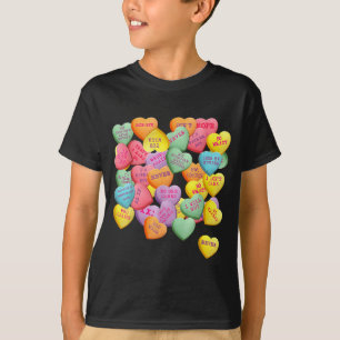 Vintage Candy Conversation Hearts For Anti Valenti T-Shirt