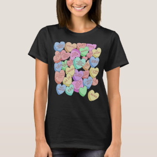Vintage Candy Conversation Hearts for Anti Valenti T-Shirt