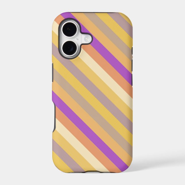 Vintage candy stripes pattern (Back)