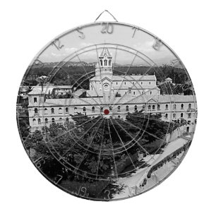 Vintage Cannes Saint-Honorat island monastery Dartboard