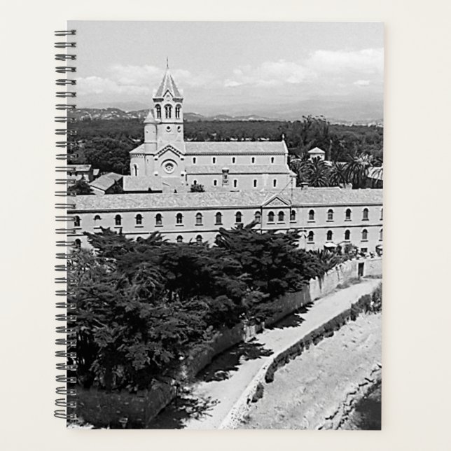 Vintage Cannes Saint-Honorat island monastery Planner (Front)