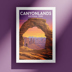 Vintage Canyonlands National Park Postcard
