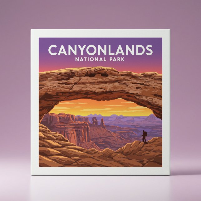 Vintage Canyonlands National Park Tile (Creator Uploaded)