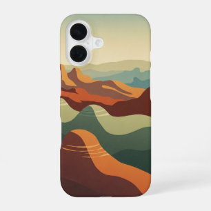 Vintage Canyons in Warm Tones iPhone 16 Case