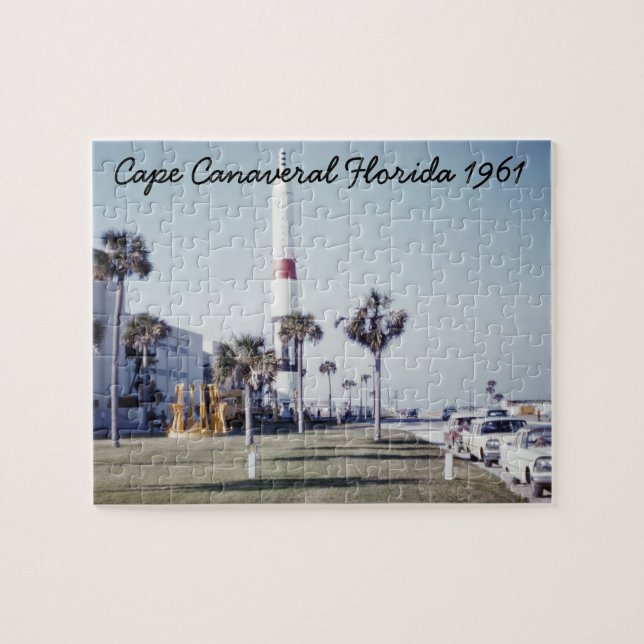 Vintage Cape Canaveral Photographic Puzzle (Horizontal)