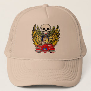 Vintage Car 50th Birthday Gifts Trucker Hat