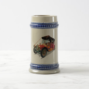 Vintage car beer stein