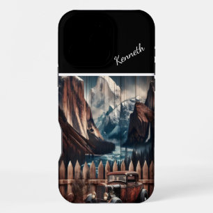 Vintage Car by Mountain Lake iPhone 16 Pro Max Case