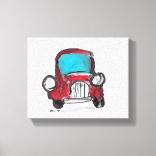 Vintage Car Canvas Print