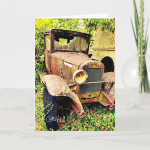 Vintage Car  Card